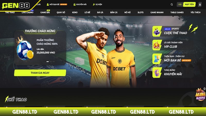 Tải App Gen88 - Tận Hưởng Trải Nghiệm Giải Trí Khác Biệt Cần vào trang chủ chính thức lấy QR tải app